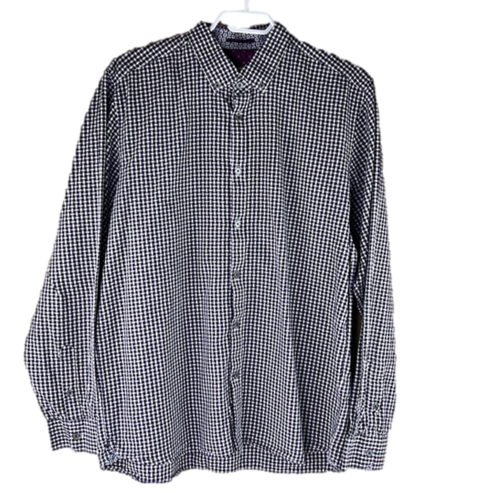 Ted Baker London Purple Button Up Dress Shirt